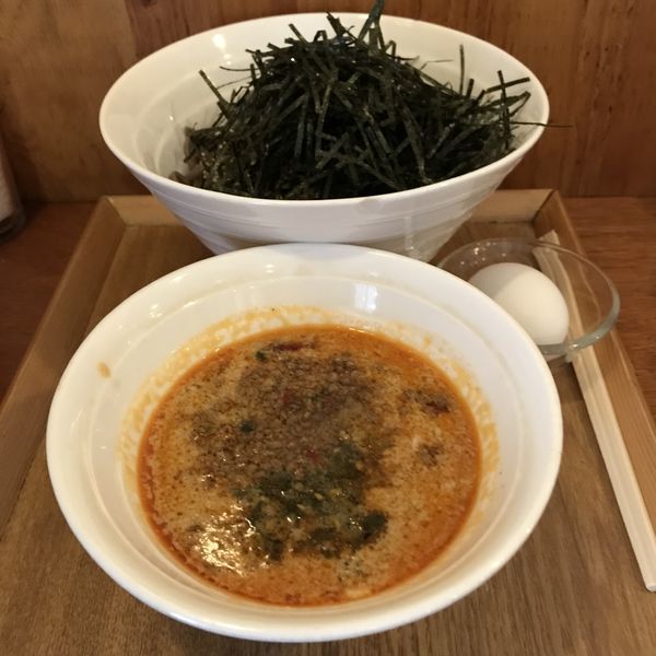 「スタミナ担々冷そば（￥850）」@そばうさの写真