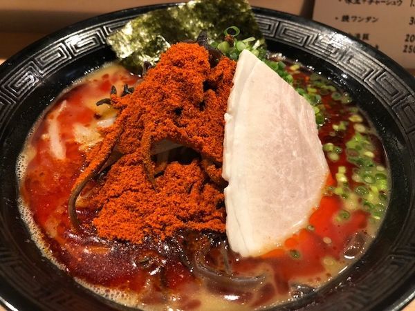 「赤らーめん」@らーめん渡邉の写真