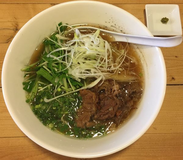 「牛骨麺850円」@麺屋 西川の写真
