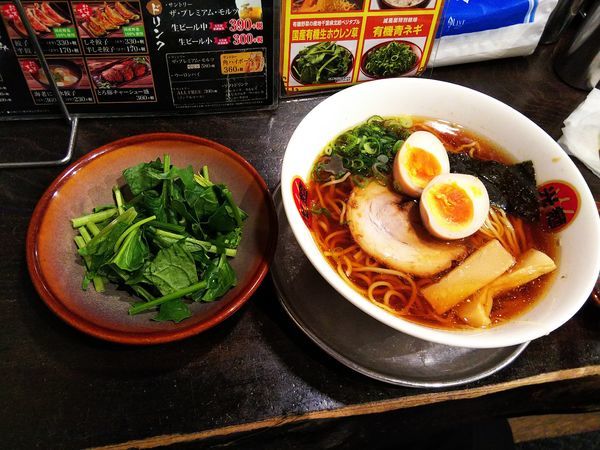 「味玉醤油ラーメン」@光麺 原宿店の写真