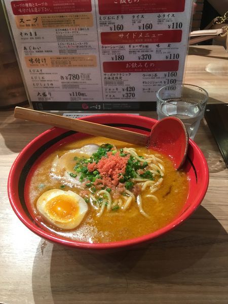 「えびみそ そのまま 太麺」@えびそば一幻 総本店の写真