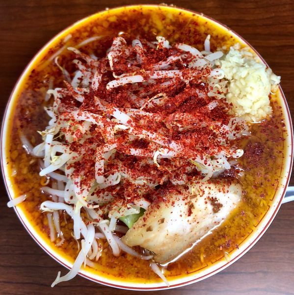 「ムツこいがの辛いが (860円)」@マルトクラーメン 若草店の写真