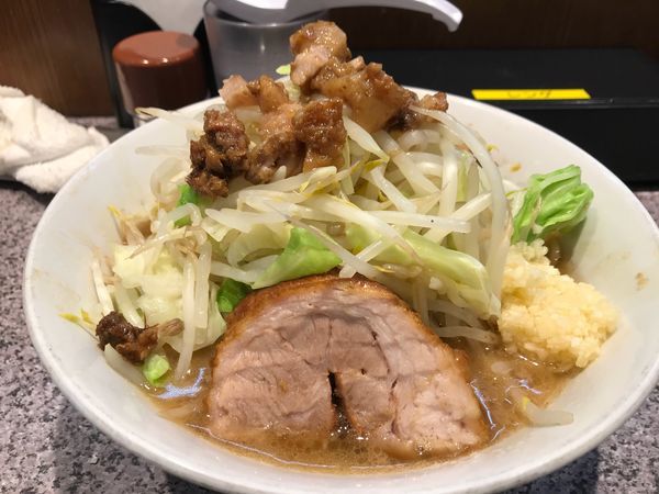 「ラーメン ミニ 全部入り」@ラーメン宮郎の写真