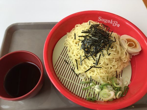 「ざるラーメン 390円」@スガキヤ イオンタウン太閤店の写真