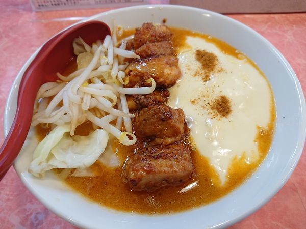 「【限定】チーズタッカル麺 850円」@カッパラーメンセンターの写真