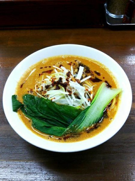 「豚骨担々麺￥８３０」@横浜家系ラーメン 藤家の写真