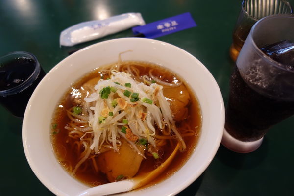 「チャーシューラーメン+コーラ7/20まで540円」@百香亭 野田店の写真