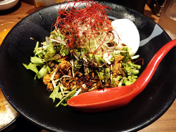 「限定 冷やし坦々麺+半熟玉子」@らーめん 蓮の写真