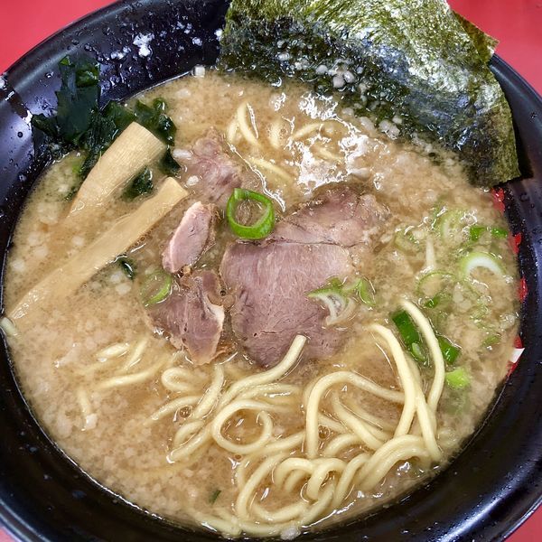「ラーメン（太麺に変更）」@ラーメン力○の写真