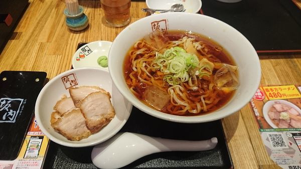 「和風冷やしラーメン」@喜多方ラーメン 坂内 石川町店の写真