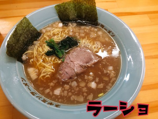 「モーニングラーメン￥390」@ラーメンショップ 椿 上彦川戸店の写真