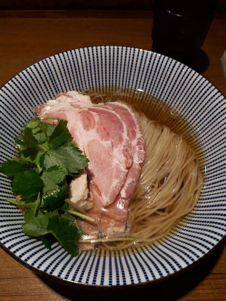 「(限定)冷やし煮干しそば800円」@寿製麺よしかわ 川越店の写真