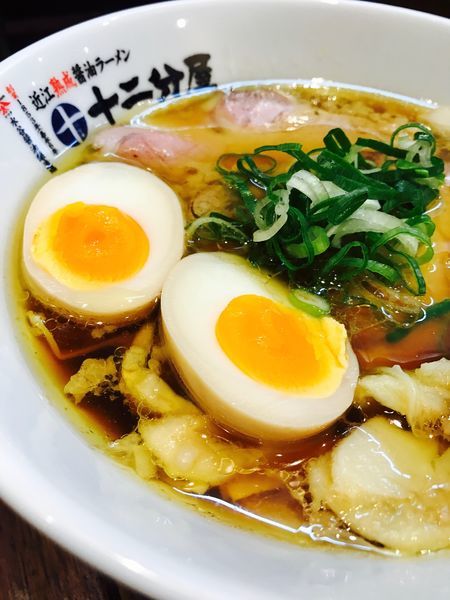 「味玉十二分屋そば」@近江熟成醤油 十二分屋 早稲田店の写真