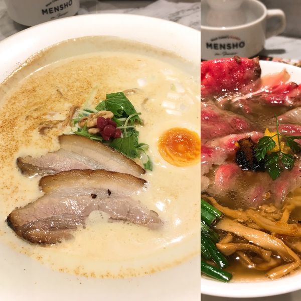 「鶏白湯麺」@MENSHO SAN FRANCISCOの写真