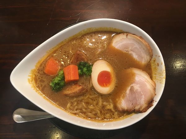 「かり〜麺」@バルム食堂の写真