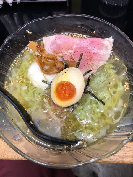 「冷にぼしラーメン(玉ねぎ鬼増し)」@芳醇煮干 麺屋 樹の写真