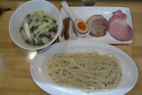 「貝だしつけ麺 塩」@貝だしラーメン 黒船SECONDの写真