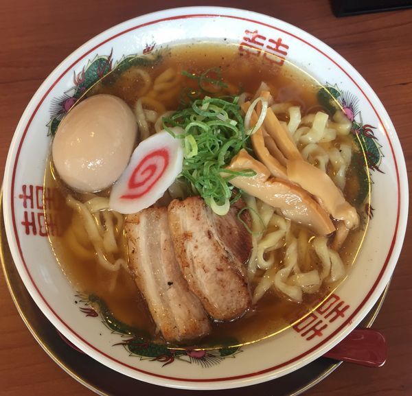 「中華そば780円他」@手もみ中華そば 麦の花の写真