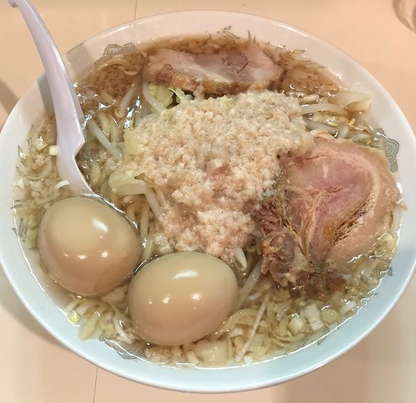 「塩（3/4/6￥720）+玉子（￥100）」@麺家ぶんすけの写真
