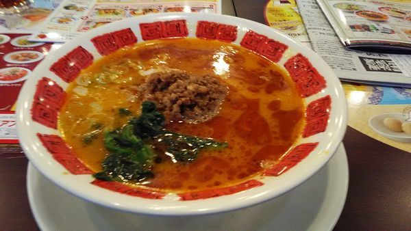 「シビッ辛ラー油担々麺」@バーミヤン 西六郷店の写真