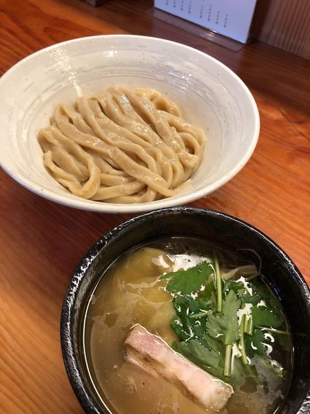 「【火曜日限定】塩つけ麺　880円」@純手打ち 麺と未来の写真