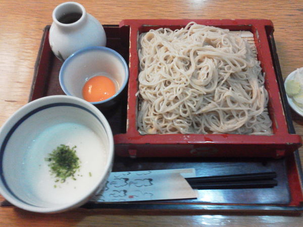 「とろろ大もり 927円」@小手指更科の写真