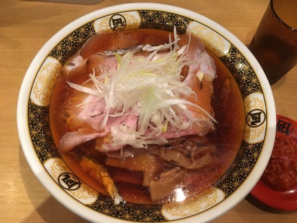 「冷やし煮干そば850円」@すごい煮干ラーメン凪 新宿ゴールデン街店 別館の写真