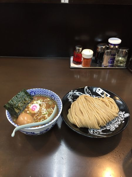 「濃厚半熟味玉つけ麺」@東池袋大勝軒 ROZEOの写真