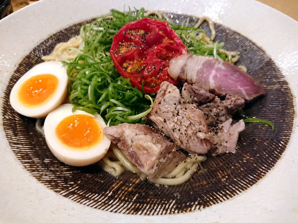 「富士幻豚和えそば」@饗 くろ㐂の写真