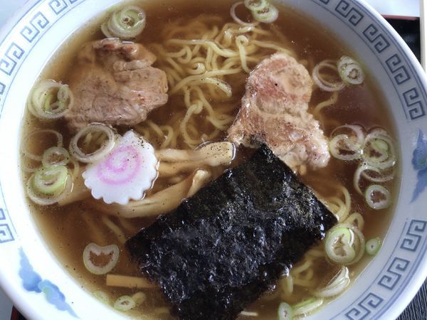 「中華そば500円」@会津屋食堂の写真