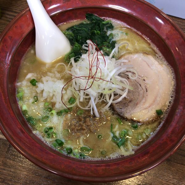 「鶏白湯ラーメン 醤油 700円」@大葉の写真