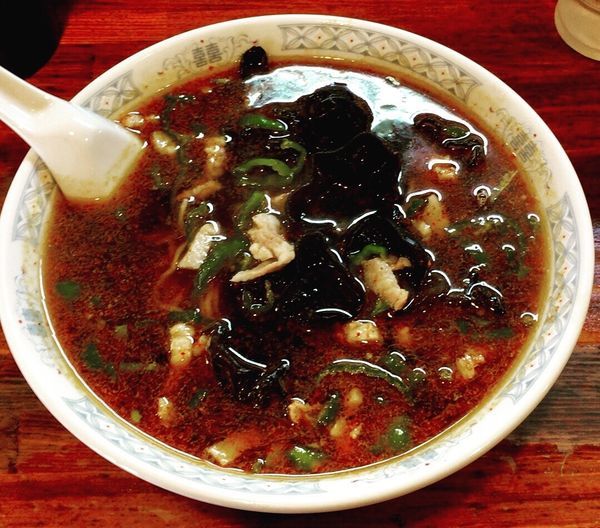 「オロチョンラーメン（辛さ強め）900円」@高庄亭の写真