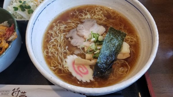 「ラーメン（Dセット　麺大盛）」@待夢の写真