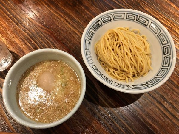 「しおつけ麺」@らーめん 山頭火 越谷イオンレイクタウン店の写真