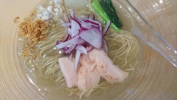 「煮干し冷やしらぁ麺お茶漬けセット」@麺屋 さくら井の写真