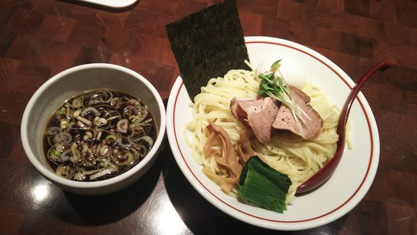 「生姜醤油味玉つけめん」@生姜醤油専門 我武者羅 代々木店の写真