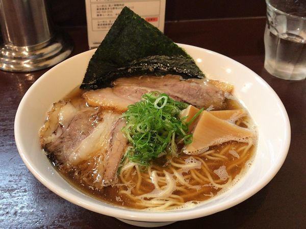 「牛煮干し中華そば(750円)」@らーめん 五ノ神精肉店 煮干し編の写真