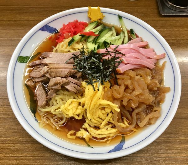 「冷やし中華」@北海道ラーメン来々軒 本店の写真