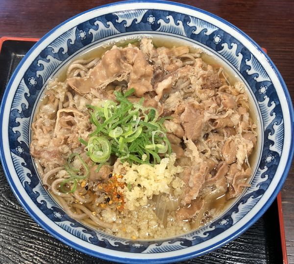 「牛肉そば（￥490）」@麦の城の写真