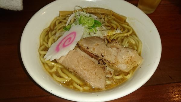 「極太特濃250g」@ラーメン めろうの写真