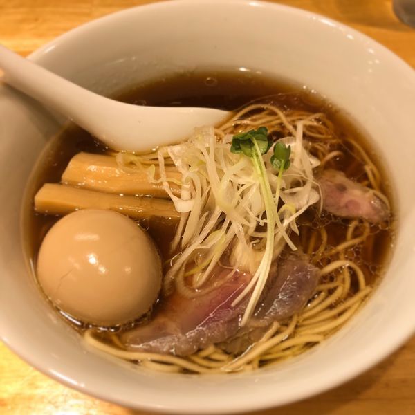 「味玉中華そば」@中華そば みやざきの写真