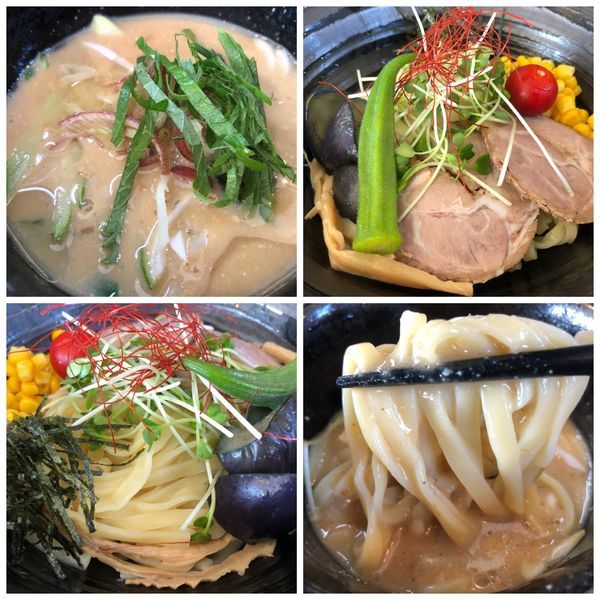 「【限定】冷汁つけ麺800円」@麺や 笑 ～Sho～の写真