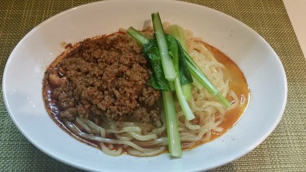 「濃厚汁なし坦坦麺」@麺や金時の写真