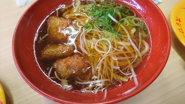 「コク旨まぐろ醤油ラーメン」@スシロー 安曇野穂高店の写真
