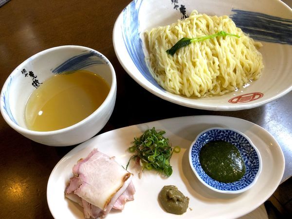 「【限定】薬涼 潮つけそば（900円）＋大盛（100円）」@麺や 虎徹の写真