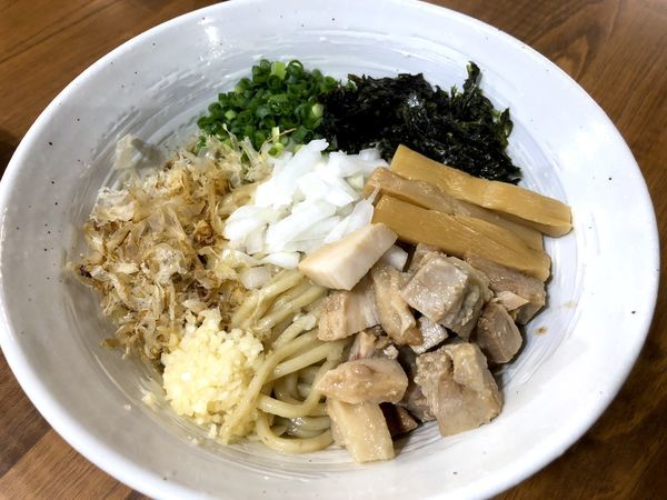 「煮干まぜそば（800円）」@二代目 むじゃきの写真