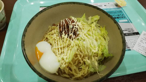 「鶏そぼろ冷やし麺」@京都大学 北部食堂の写真