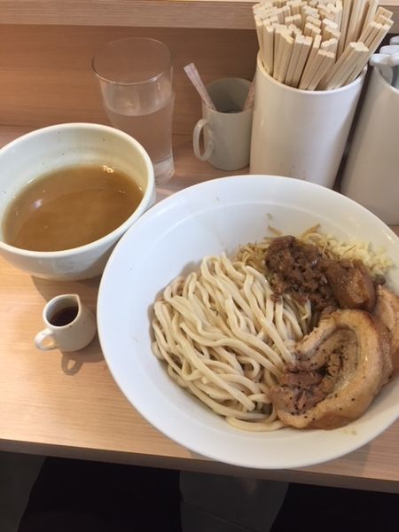 「つけめん　800円　ニンニク・アブラ・ラー油」@麺屋 味方の写真