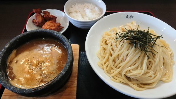 「丸和つけ麺@830円」@つけ麺 丸和 弥富店の写真