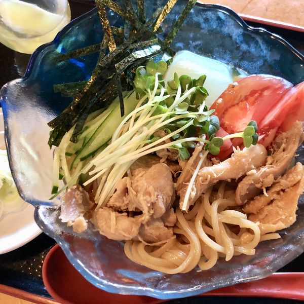 「【限定】冷たい鳥中華」@牛骨ロックの写真